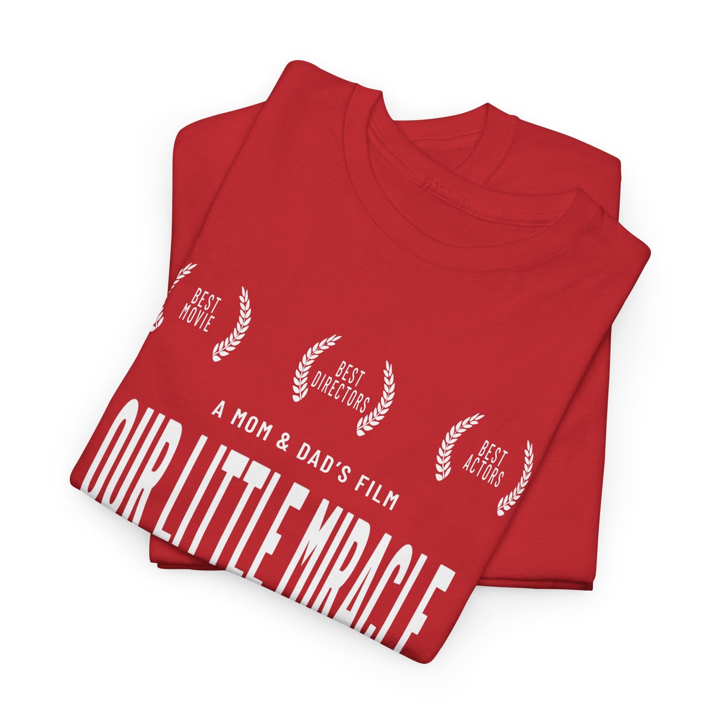 Our Little Miracle Coming Soon 2025 Movie poster Unisex Tee. Perfect for future parents